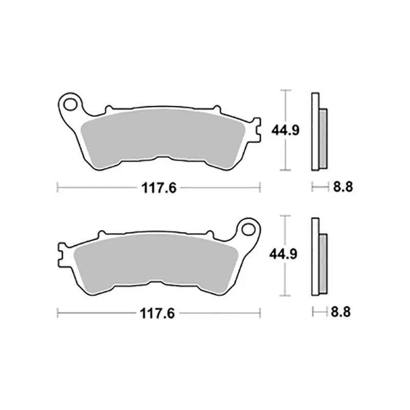 PASTIGLIE FRENO SBS 192HM Novità