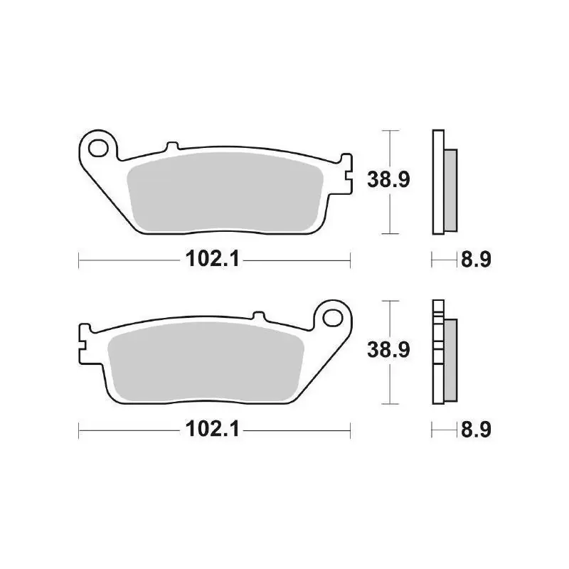 Vendita Finale PASTIGLIE FRENO SBS 184MS