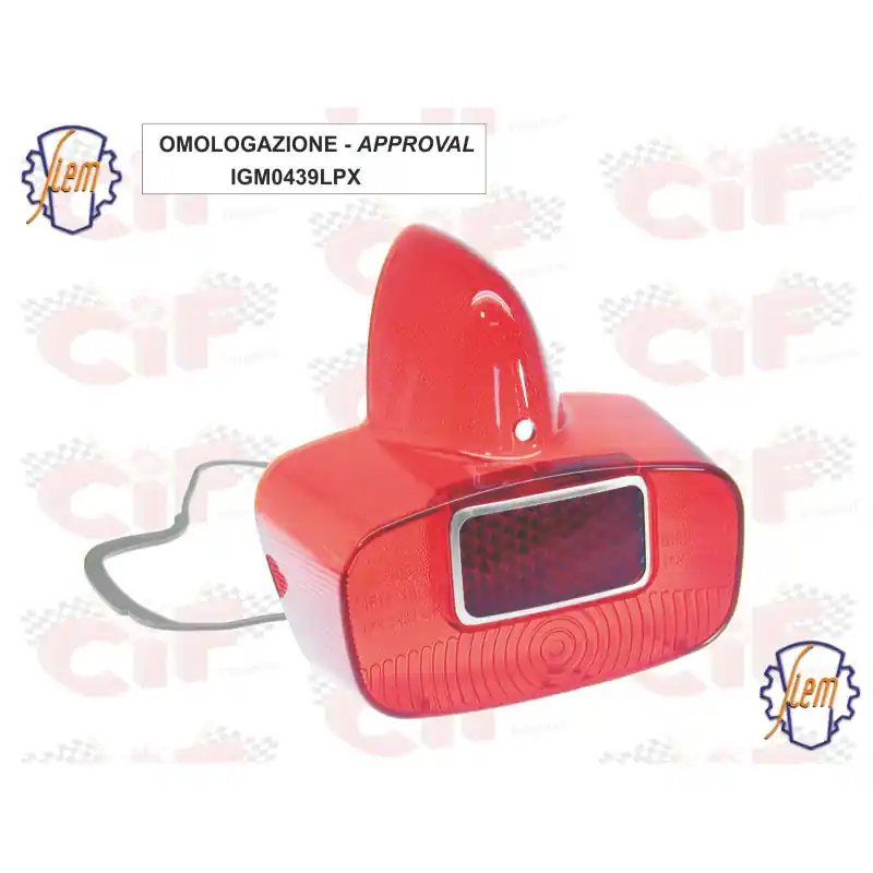 Prezzo Scontato KIT CORPO LUMINOSO+GUARNIZIONE INTERNA X FANALE PO