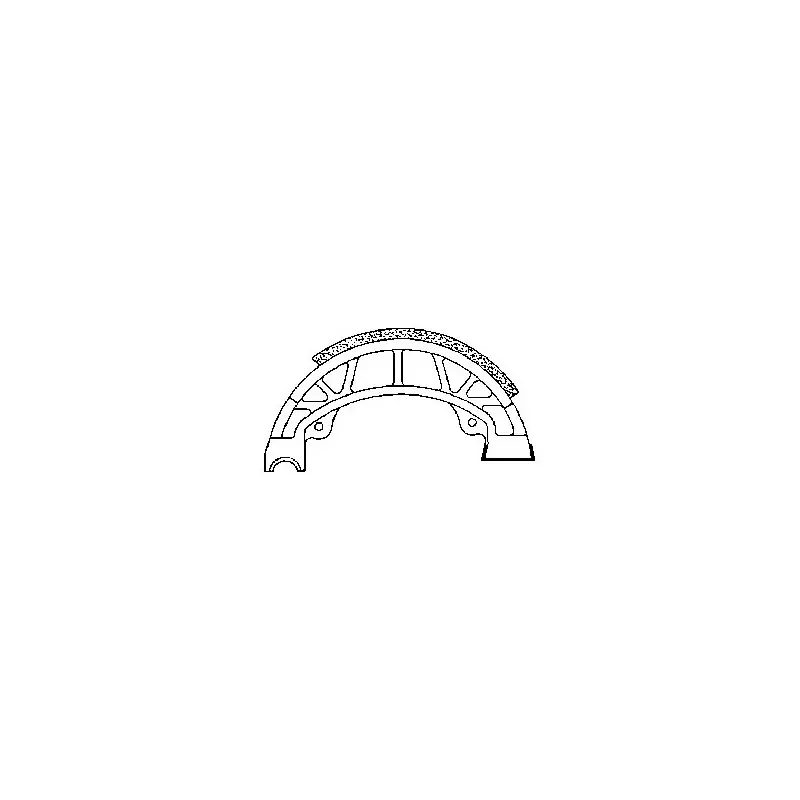 Spedizione Espresso COPPIA CEPPI FRENO MOZZO PIAGGIO +ÿ 110 x 25mm
