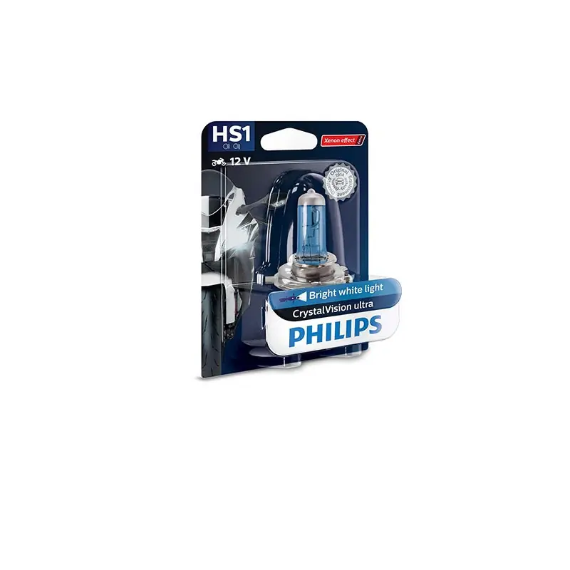 Consegna Rapida LAMPADA PHILIPS HS1 CRYSTAL VISION 12V 35/35W - (Rif.Philips: 12636BVBW)