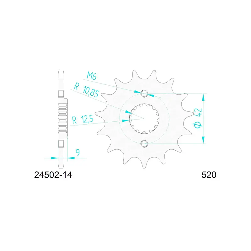 Prezzo Di Fabbrica Pignone afam in acciaio p520 - z14 (dis.24502)