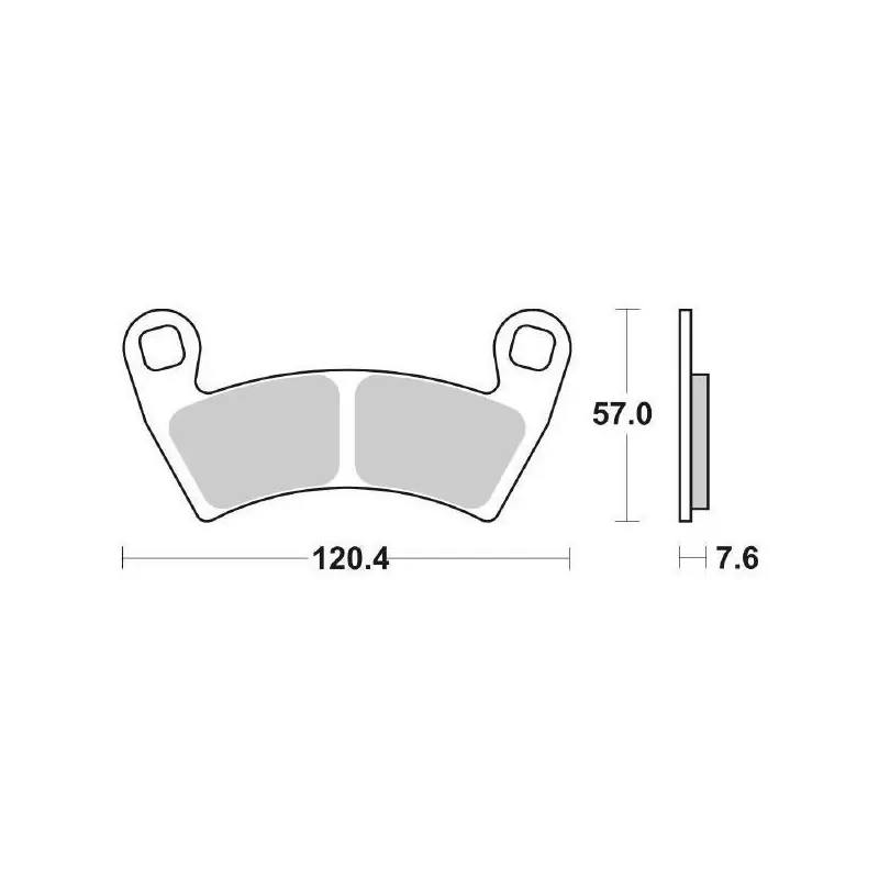 Spedizione Gratuita PASTIGLIE FRENO SBS 897SI