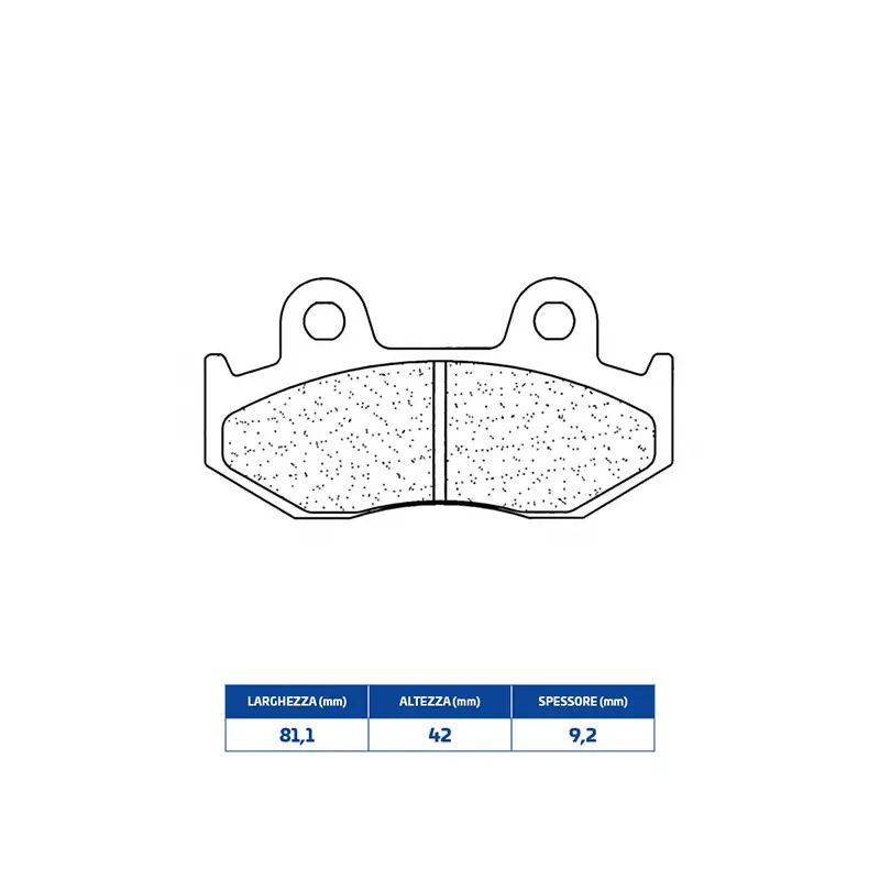 Quantità Limitata Set pastiglie freno cl brakes 1164x59