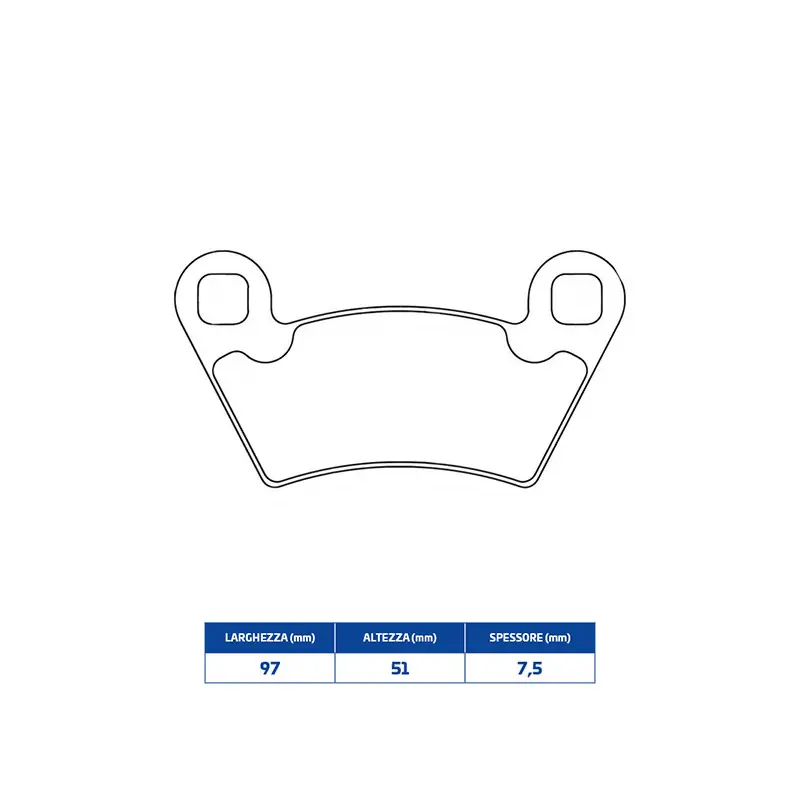 Set pastiglie freno cl brakes 1230atv1 Offerta Del Giorno