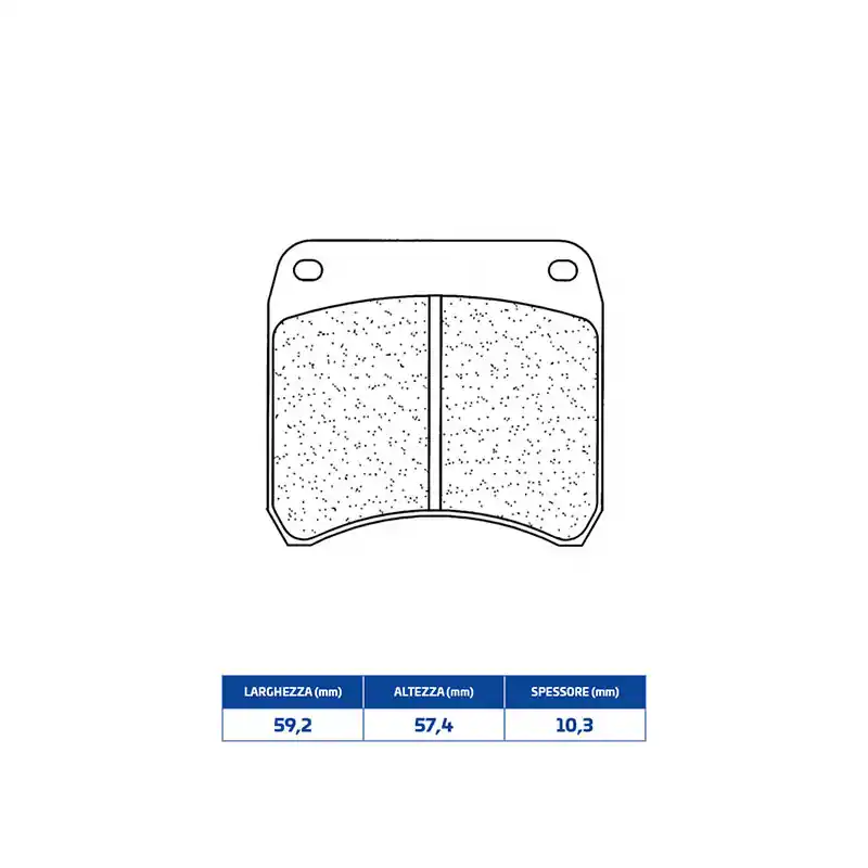 Più Venduto Set pastiglie freno cl brakes 2950c60