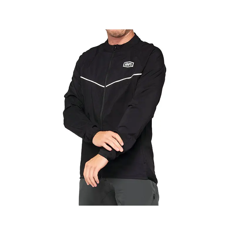 CORRIDOR STRETCH WINDNREAKER BLACK - L Occasione