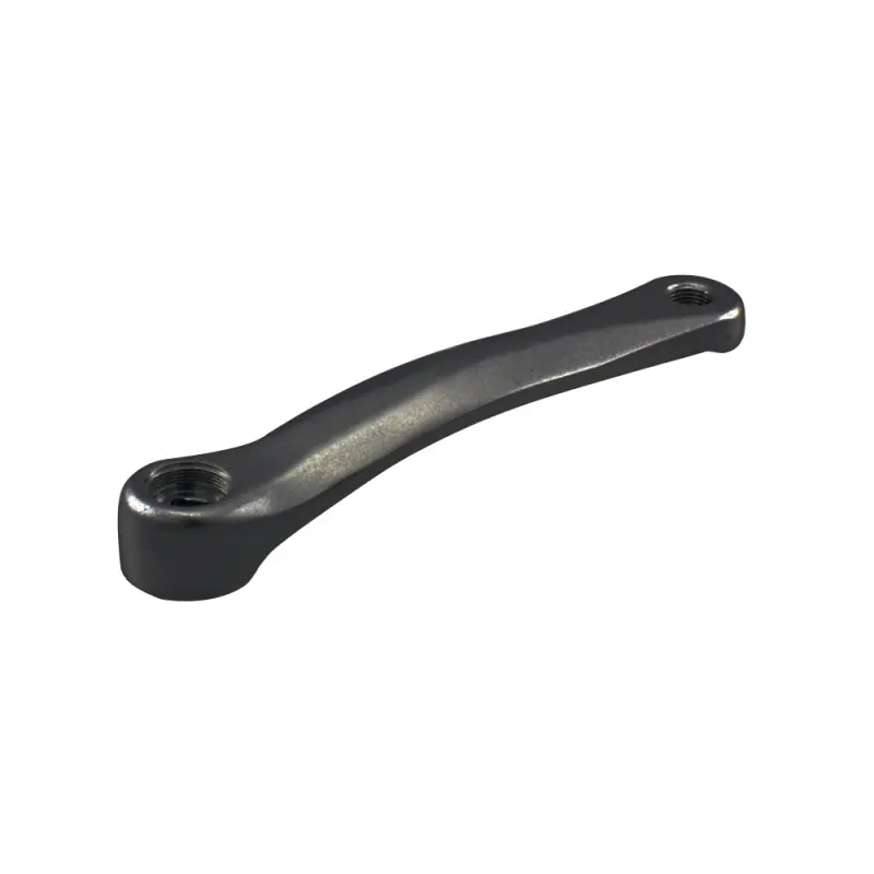 Ultimissimo Modello PEDIVELLA SINISTRA ALLUMINIO PERNO QUADRO - 170 MM, NERO