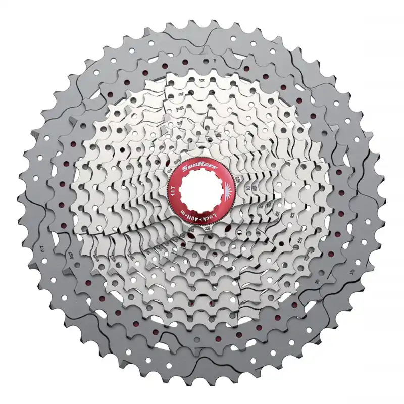PACCO PIGNONI A CASSETTA SUPER LIGHT MZ91 12V - 10-50 DENTI, ARGENTO, SRAM XD Vendita Finale