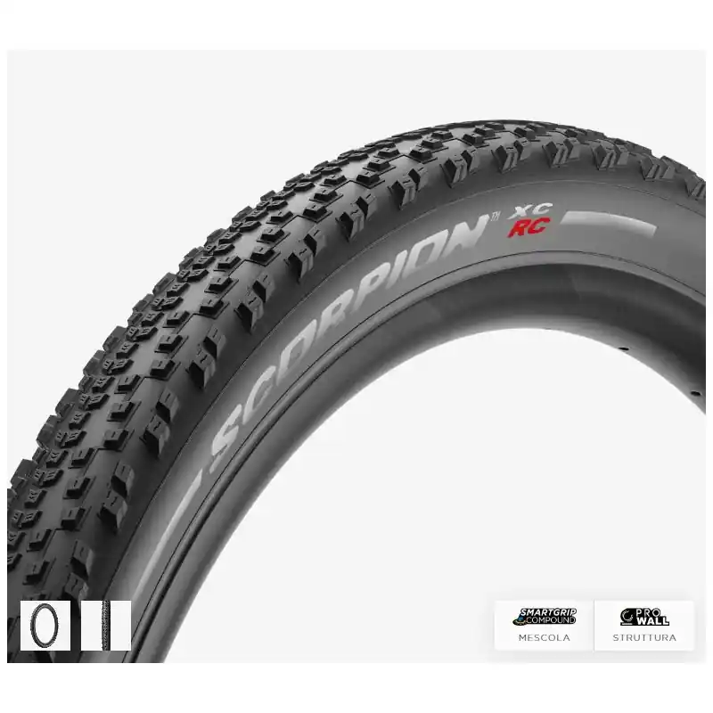 COPERTONE SCORPION XC RC - 29X2.20, NERO, PROWALL Popolare