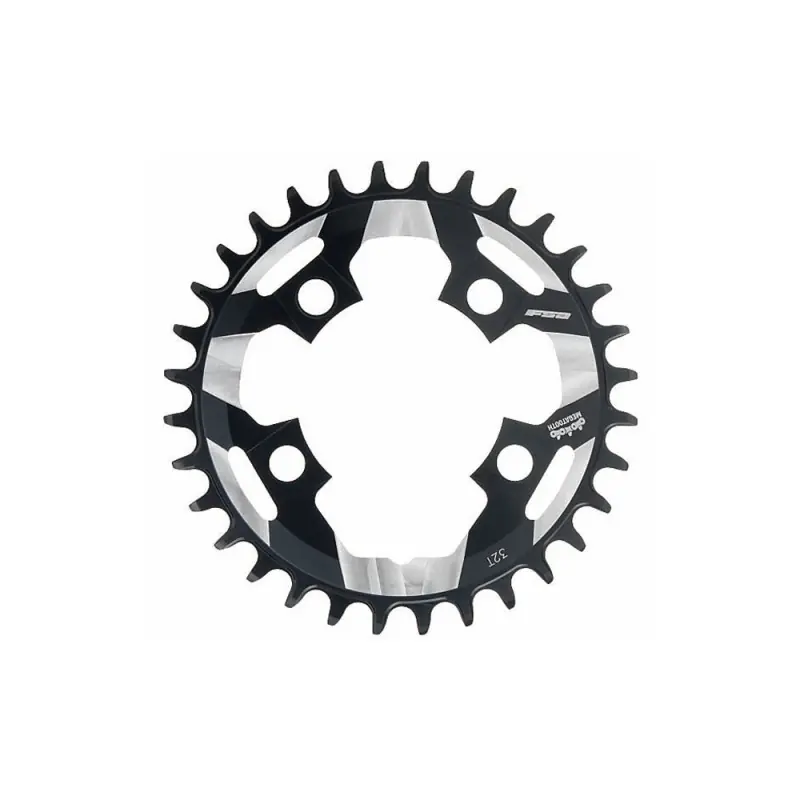 Vendita Finale CORONA K-FORCE LIGHT MY16 MEGATOOTH BCD 76 MM ASIMMETRICO ABS 4-FORI 1 X 11/12V - 30 DENTI, NERO ARGENTO, WB333