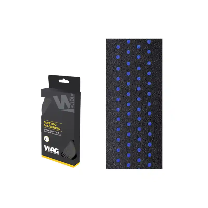 Spedizione Gratuita COPPIA NASTRI MANUBRIO DOUBLE COLOR - NERO BLU