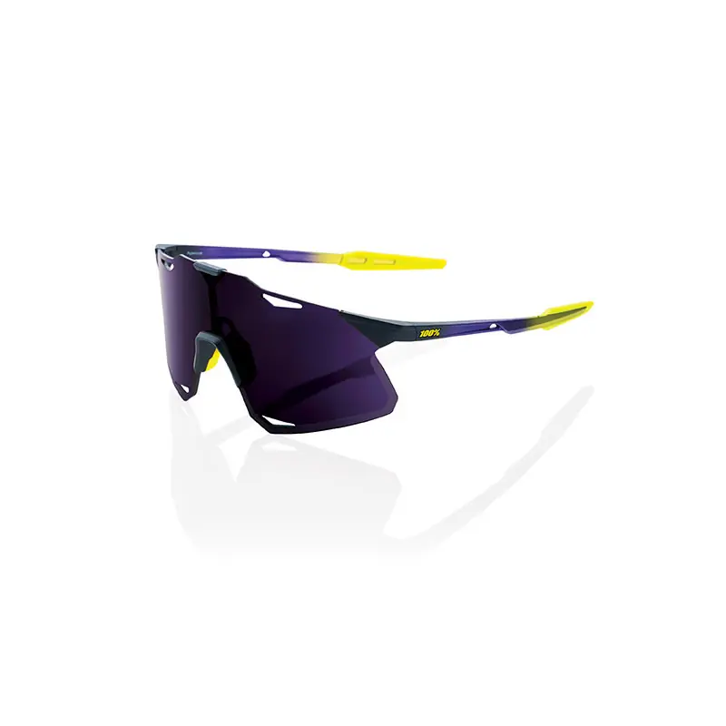 Vendita Finale OCCHIALI DA SOLE 100% HYPERCRAFT - MATTE METALLIC DIGITAL BRIGHTS - LENTI VIOLA SCURO