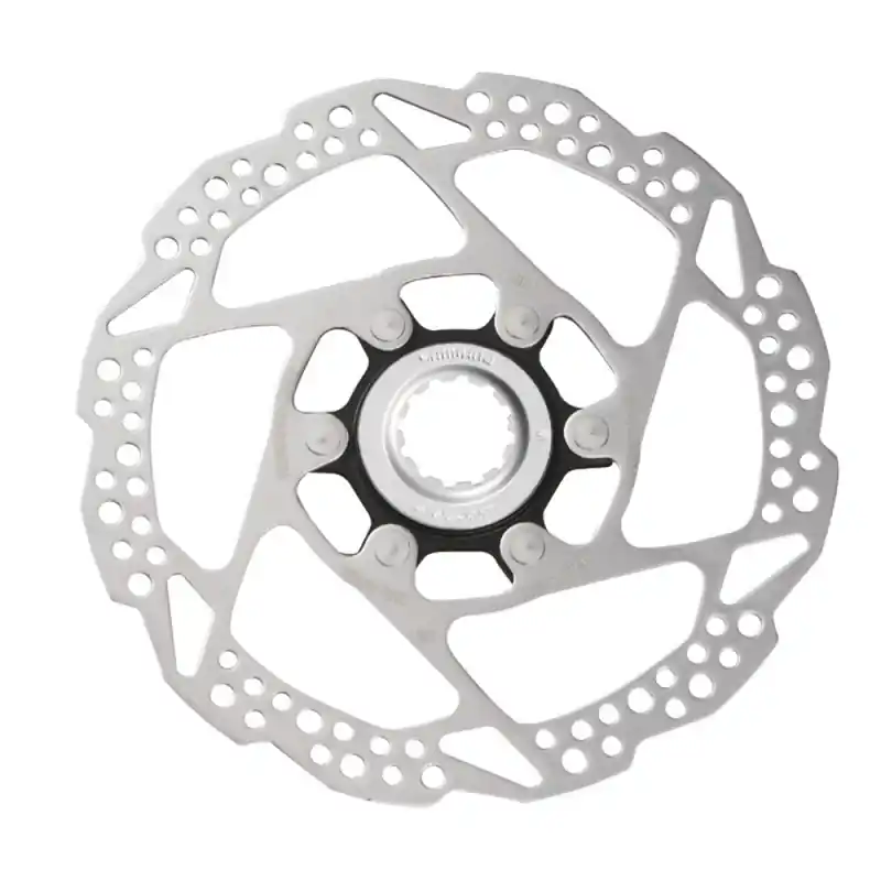Professionale DISCO DEORE RT54 CENTER LOCK CON GHIERA INTERNA - 160 MM, ARGENTO