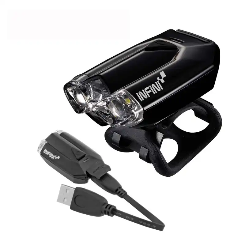 LUCE ANTERIORE MANUBRIO LAVA (80 LUMEN) - NERO Promo Stagionale