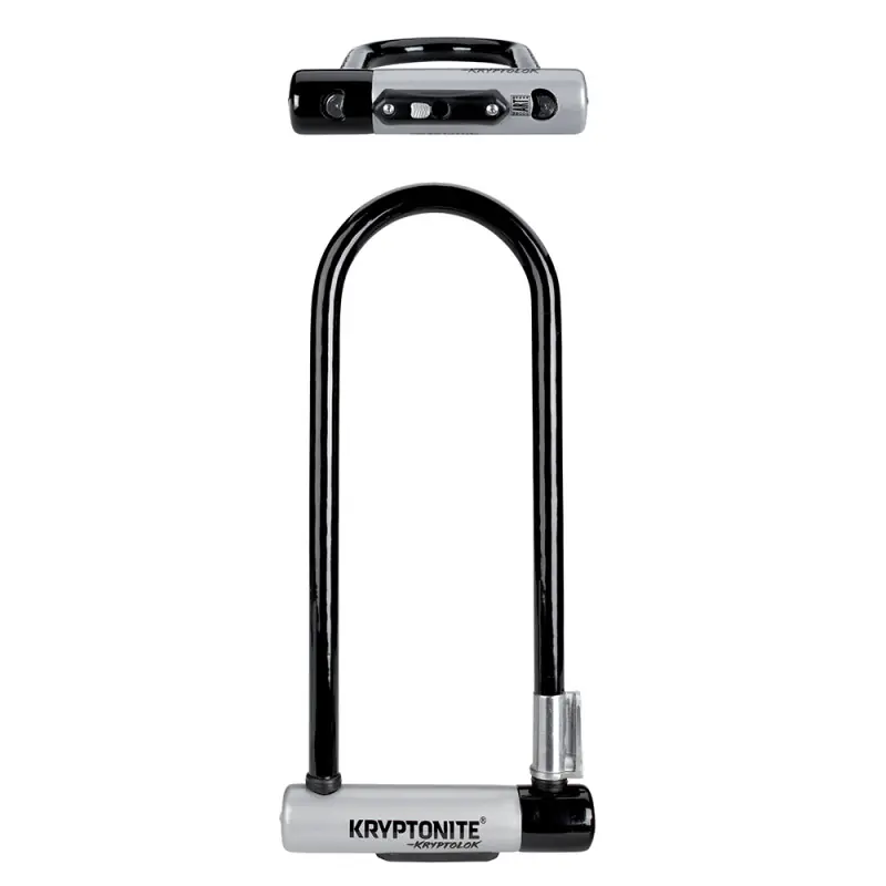 Più Venduto LUCCHETTO U-LOCK KRYPTOLOK LS - NERO ARGENTO