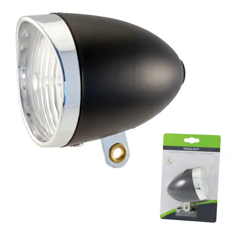LUCE ANTERIORE FORCELLA RETRO' - NERO Vendita Finale
