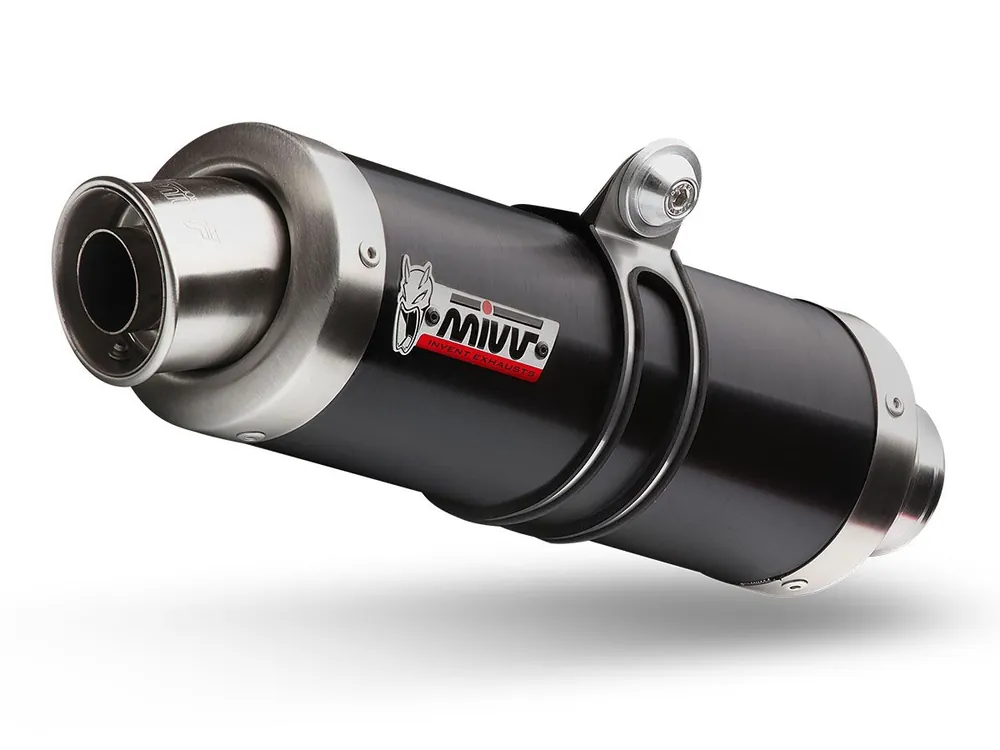 TERMINALE MIVV GP ACCIAIO NERO KAWASAKI NINJA 300 2013-2016- Non Perdere