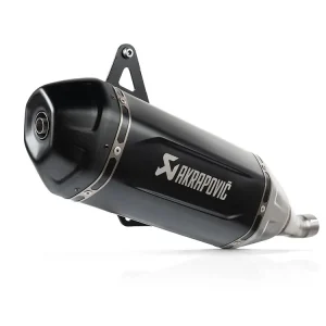 TERMINALE SLIP ON ACCIAIO INOX AKRAPOVIC PIAGGIO VESPA GTS 310 / SUPER 2024-2026- Offerta Limitata