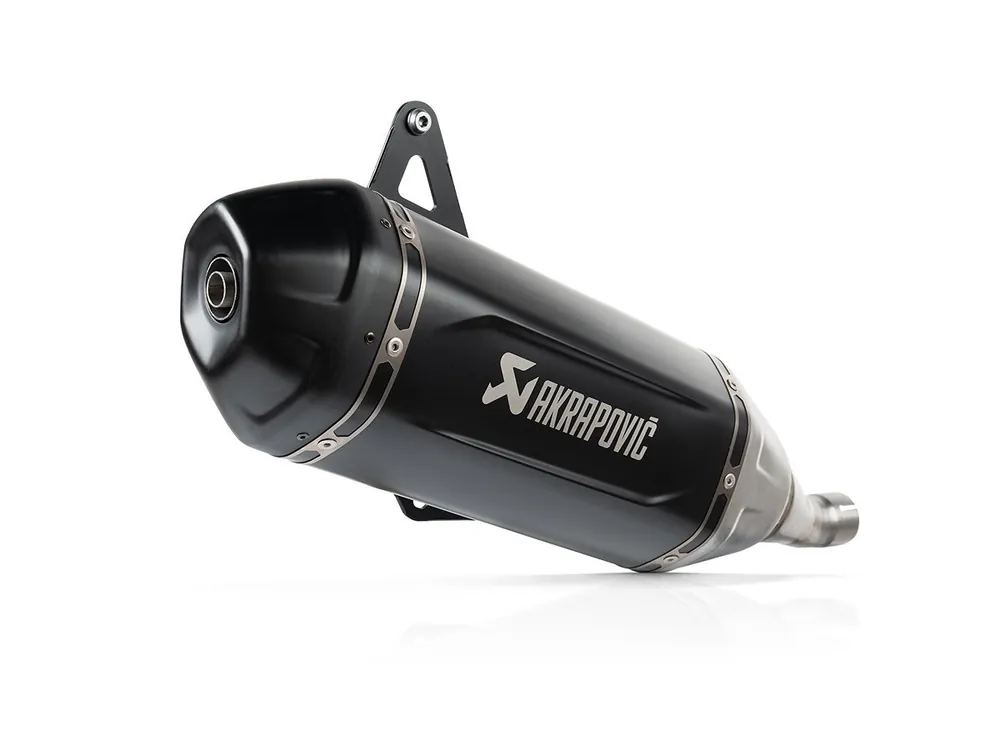 TERMINALE SLIP ON ACCIAIO INOX AKRAPOVIC PIAGGIO VESPA GTS 310 / SUPER 2024-2026- Offerta Limitata