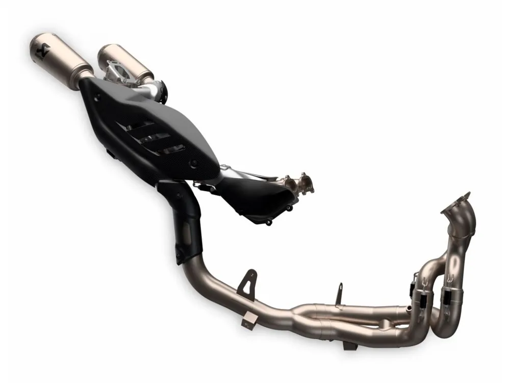Promozione Esclusiva SCARICO COMPLETO TITANIO AKRAPOVIC DUCATI PERFORMANCE DUCATI PANIGALE V4 / S / R 2025-2026-