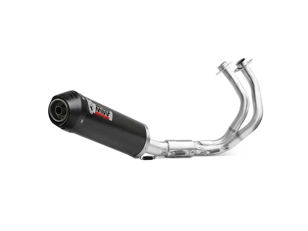 Prezzo Conveniente IMPIANTO COMPLETO MIVV OVAL CARBONIO KAWASAKI Z 650 2024-2025-