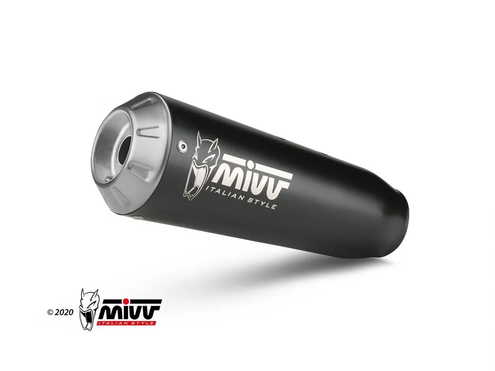 Saldi IMPIANTO COMPLETO MIVV X-M1 INOX NERO ZONTES ZT 125 GK 2021-2024-