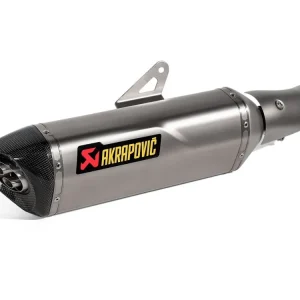 Solo Oggi TERMINALE TITANIO CARBONIO AKRAPOVIC OMOLOGATO KAWASAKI NINJA 500 / Z 500 2024-2026-