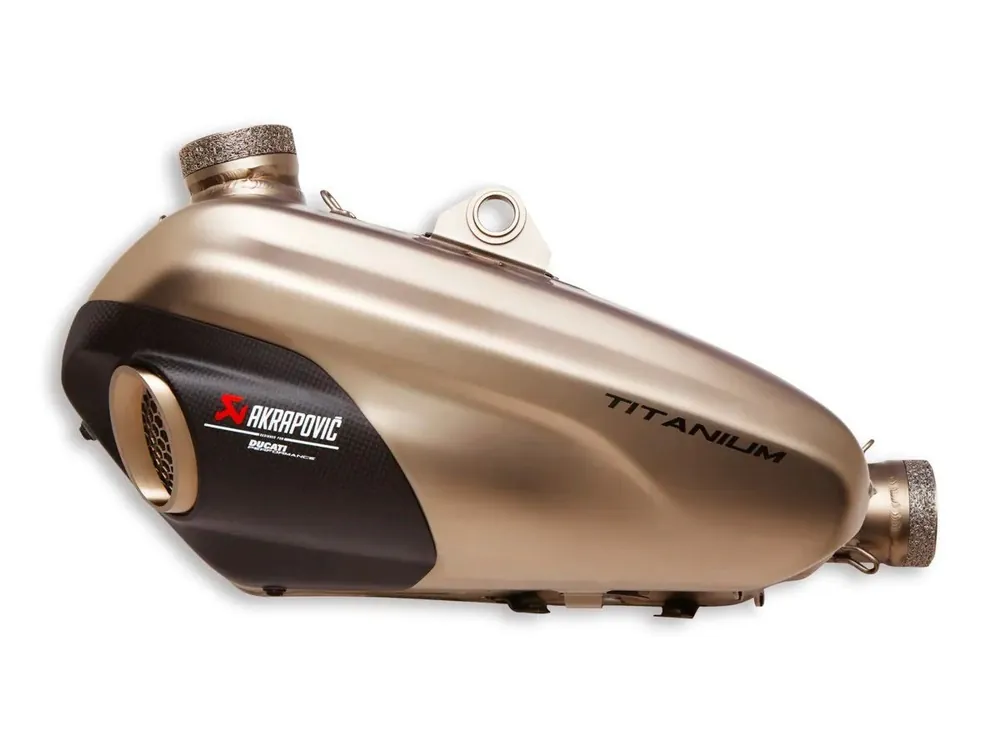 TERMINALE TITANIO AKRAPOVIC DUCATI PERFORMANCE DUCATI STREETFIGHTER V4 / S / SP 2023-2024- Sconto