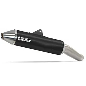 SILENZIATORE THUNDER ARROW ALLUMINIO SCURO INOX OMOLOGATO HONDA CRF 300 L 2021-2024- Bestseller