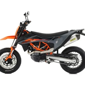 SILENZIATORE RACE TECH ARROW ALLUMINIO CARBONIO OMOLOGATO KTM 690 SMC R 2021-2024- Spedito Oggi