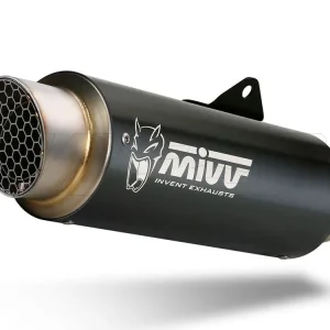 Esclusivo TERMINALE MIVV GP PRO INOX NERO KAWASAKI Z 900 A2 (35/70 KW) 2017-2024-