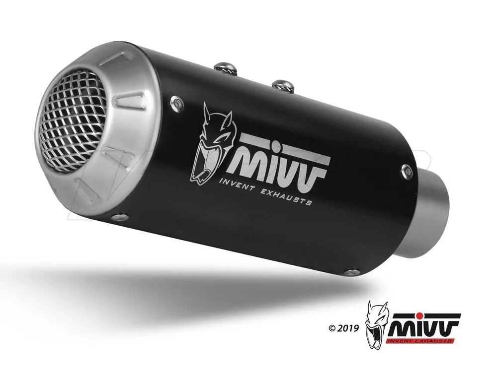 TERMINALE MIVV MK3 INOX NERO HONDA CB 500 F 2019-2024- Ordina Subito