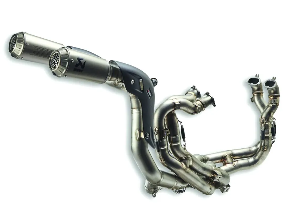 SCARICO TITANIO AKRAPOVIC DUCATI PERFORMANCE DUCATI PANIGALE V4 / S / R / SP2 22-24- Subito Disponibile