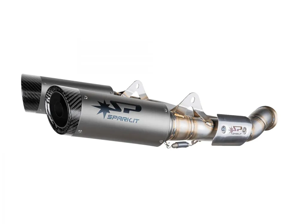 Di Tendenza COPPIA SILENZIATORI DYNO TITANIO SPARK KTM DUKE 890 2020-2023-