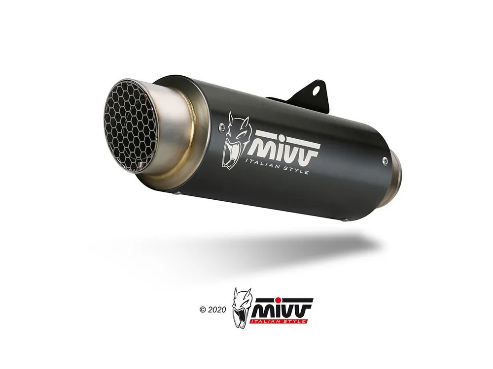 Consegna Rapida TERMINALE GP PRO ACCIAIO INOX NERO MIVV KAWASAKI Z 900 2025-