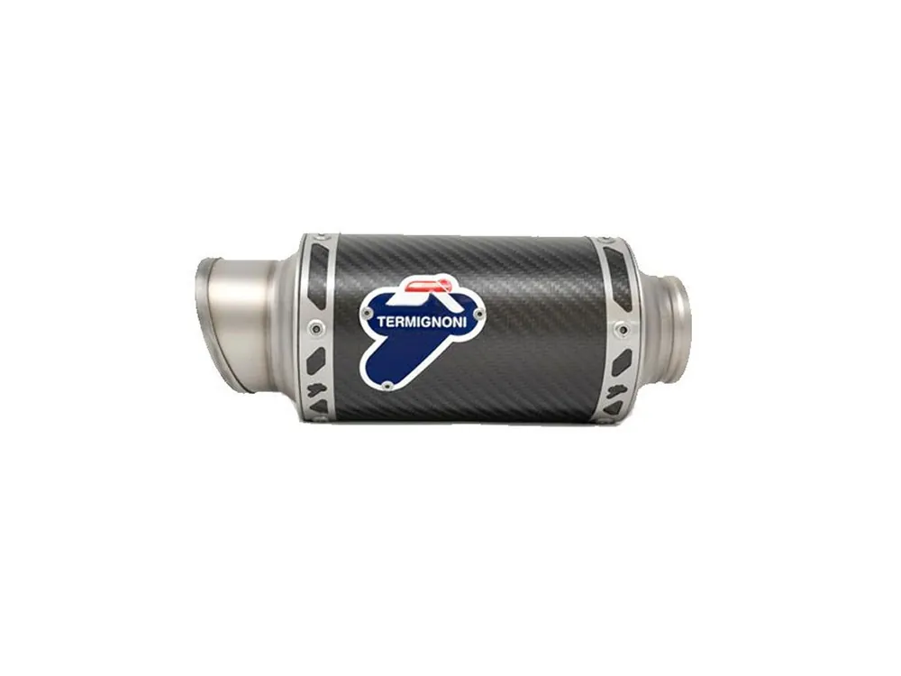 Pagamento Sicuro TERMINALE SLIP ON TERMIGNONI GP CLASSIC TITANIO FONDELLO ACCIAIO INOX-