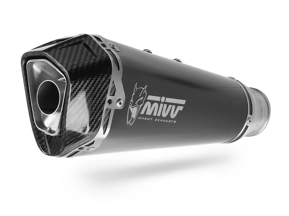 Acquista Ora TERMINALE MIVV DELTA RACE INOX NERO KAWASAKI VERSYS 1000 2019-2024-