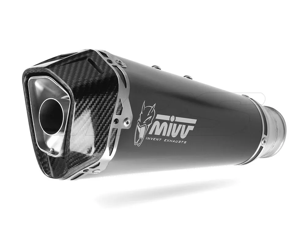 TERMINALE MIVV DELTA RACE BLACK INOX NERO HONDA CB 1000 R 2018-2024- Promo Stagionale