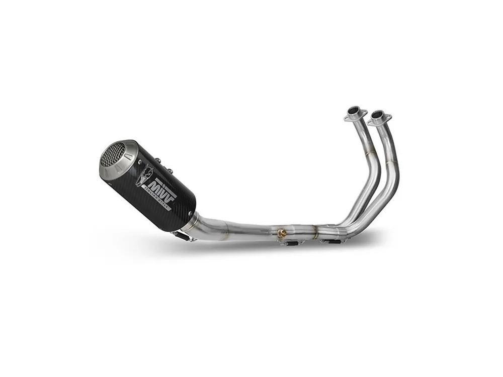 Popolare SCARICO COMPLETO ALTO MIVV MK3 CARBONIO YAMAHA MT-07 / FZ-07 2014-2024-