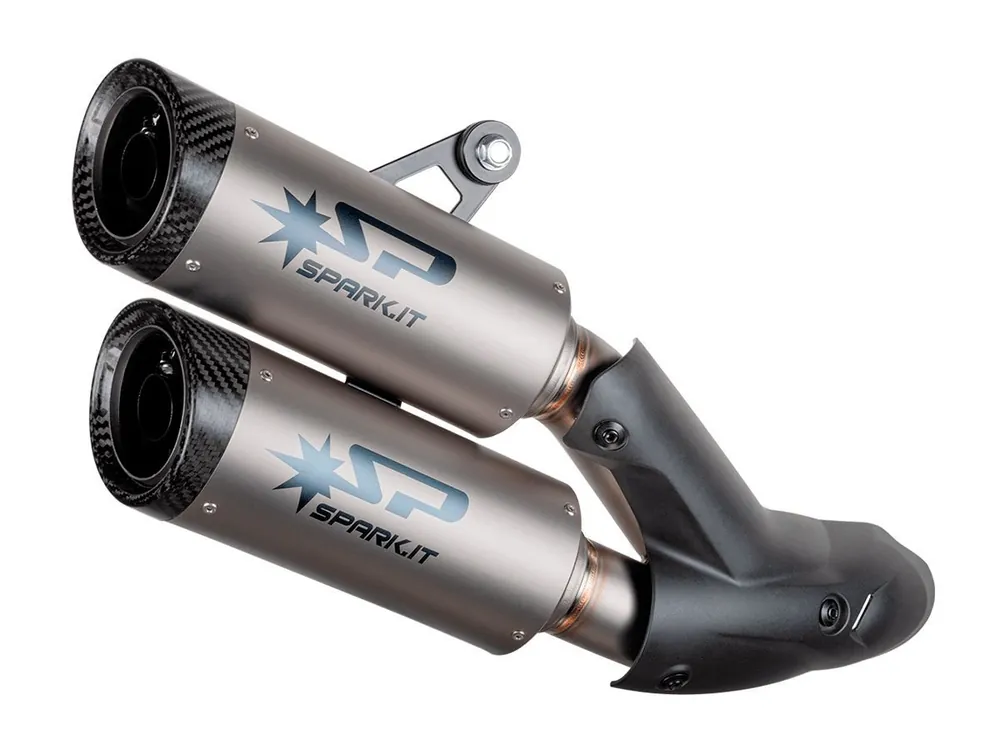 Prezzo Ridotto SILENZIATORE DOPPIO DYNO TITANIO SPARK DUCATI MONSTER 937 2021-2024-