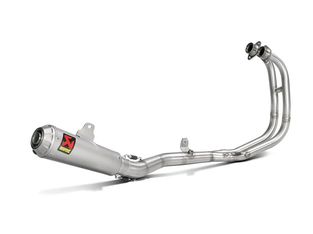 SCARICO COMPLETO INOX AKRAPOVIC YAMAHA R3 2015-2020 NON OMOLOGATO- Pagamento Sicuro
