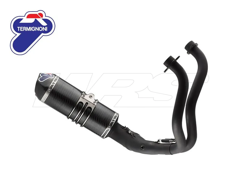 Spedizione Gratuita SCARICO COMPLETO TERMIGNONI CARBONIO NERO YAMAHA MT-07 2014-2020-
