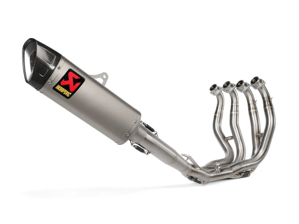 Reso Gratuito SCARICO COMPLETO RACING TITANIO AKRAPOVIC SUZUKI GSX 1300 R HAYABUSA 2021-2026-