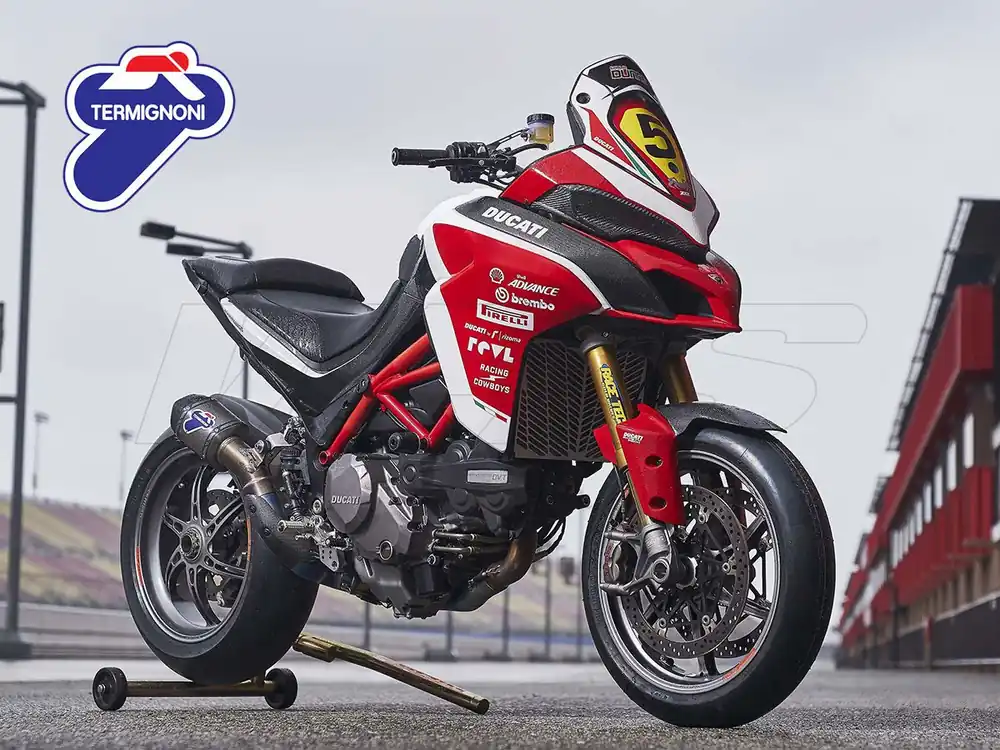 Offerta SCARICO COMPLETO RACING FULL TITANIO TERMIGNONI DUCATI MULTISTRADA 1200-