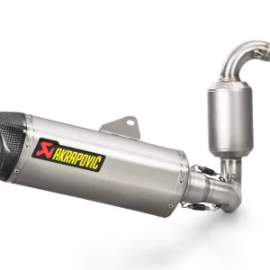 Bestseller SCARICO COMPLETO RACING ACCIAIO AKRAPOVIC BMW G 310 R / GS 17-24 OMOLOGATO EURO5-