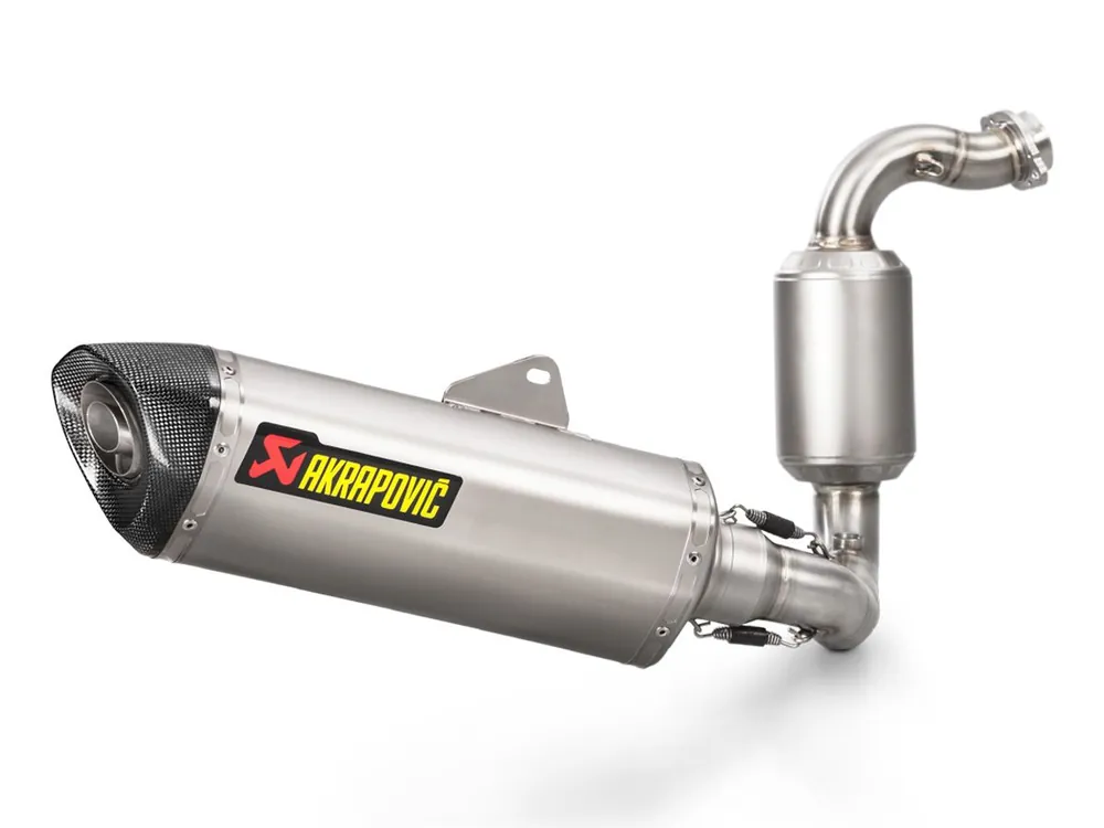 Bestseller SCARICO COMPLETO RACING ACCIAIO AKRAPOVIC BMW G 310 R / GS 17-24 OMOLOGATO EURO5-