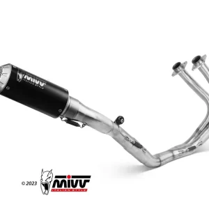 SCARICO COMPLETO MIVV POWER STEEL MK3 INOX NERO YAMAHA YZF R25 2015-2024- Ultime Pezzi