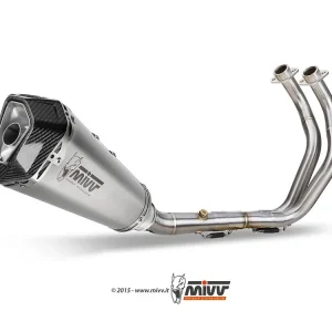 SCARICO COMPLETO 2X1 MIVV DELTA RACE INOX CARBONIO YAMAHA MT-07 2014-2020- Spedito Oggi