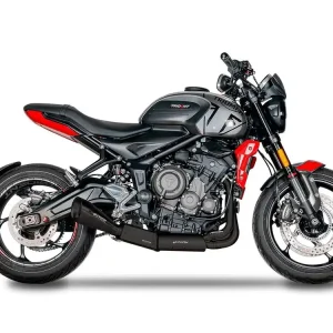 Sconto SCARICO COMPLETO 60'S ACCIAIO INOX NERO SPARK TRIUMPH TRIDENT 660 / TIGER SPORT 660 2021-2025-